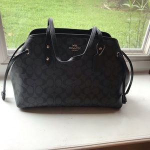 Large coach shoulder bag/tote